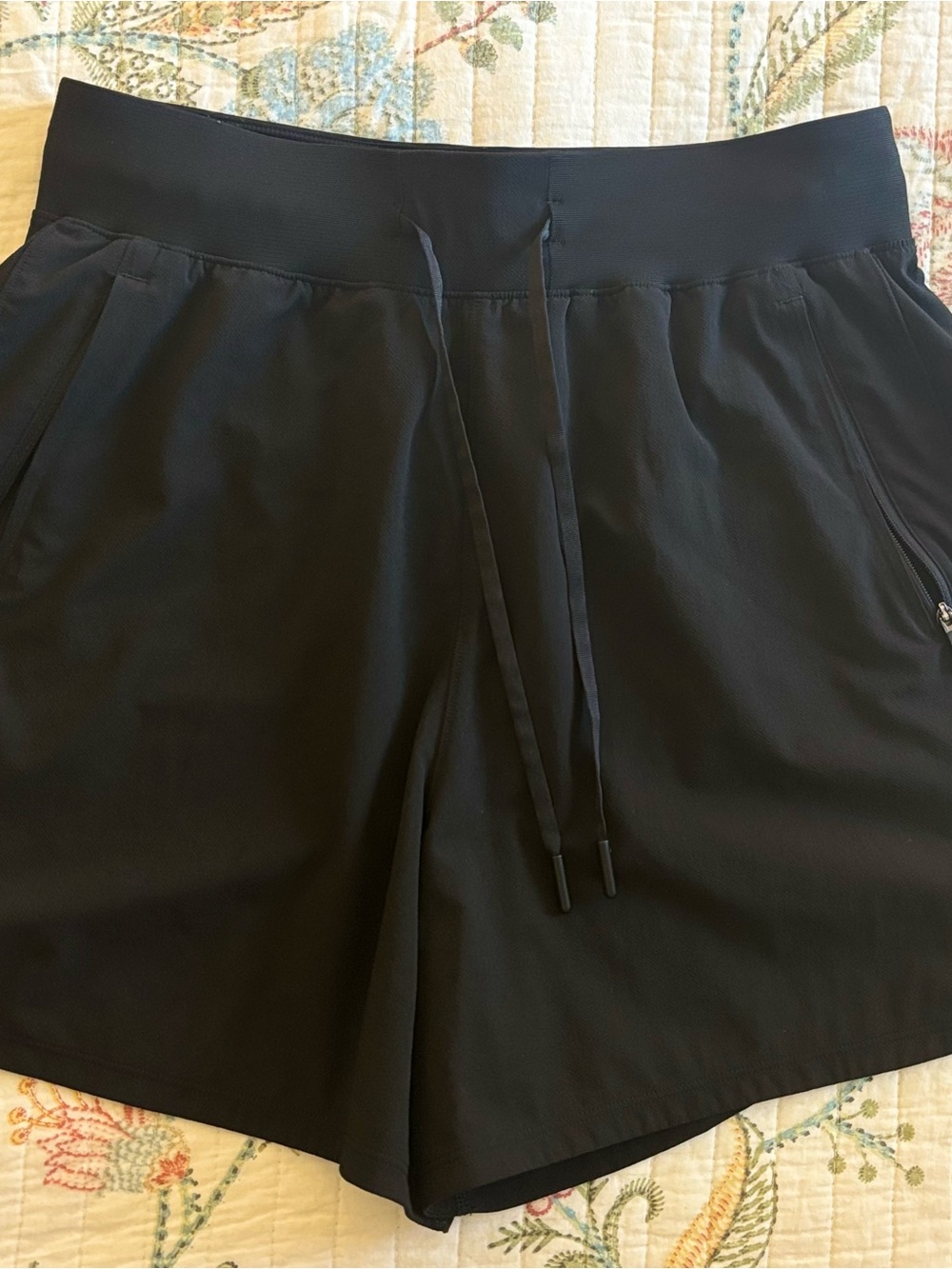 lululemon athletica Black Drawstring Athletic Shorts